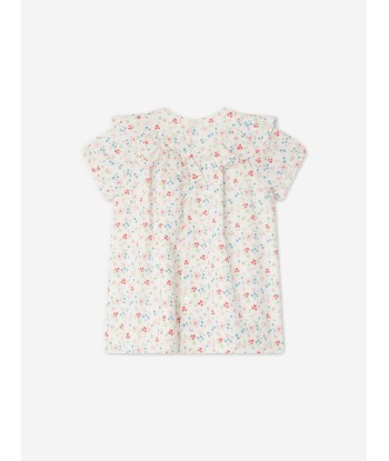 Bonpoint Baby Girls Falbalili Floral Dress in Multicolour destockage