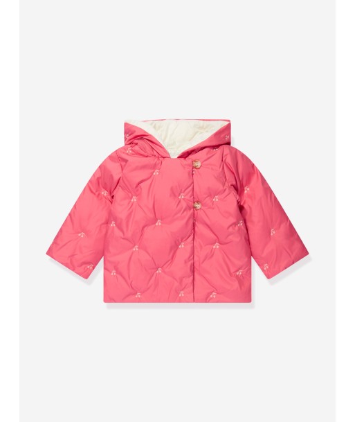 Bonpoint Baby Girls Bonno Padded Jacket in Pink la chaussure