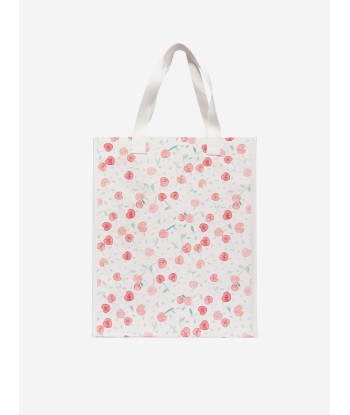 Bonpoint Girls Faith Tote Bag in White (38.5cm) 2 - 3 jours ouvrés.