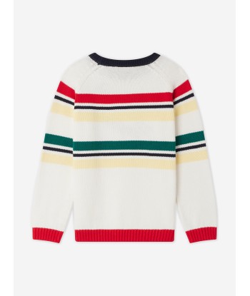 Bonpoint Boys Florencio Sweatshirt in Multicolour pas cher 