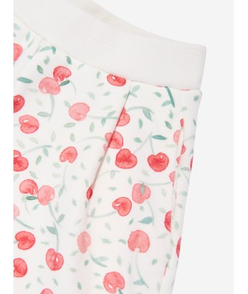 Bonpoint Girls Cornelia Cherry Shorts in White 2 - 3 jours ouvrés.