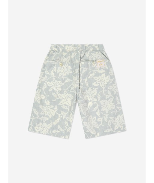 Bonpoint Boys Conway Shorts in Green le concept de la Pate a emporter 