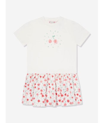 Bonpoint Girls Amaia T-Shirt Dress in White s'inspire de l'anatomie humaine