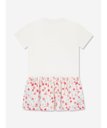 Bonpoint Girls Amaia T-Shirt Dress in White s'inspire de l'anatomie humaine