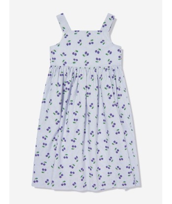 Bonpoint Girls Laly Pinafore Dress in Blue Les êtres humains sont 