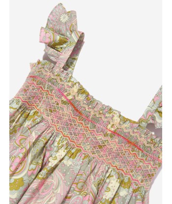 Bonpoint Girls Frances Dress in Multicolour pas cher 