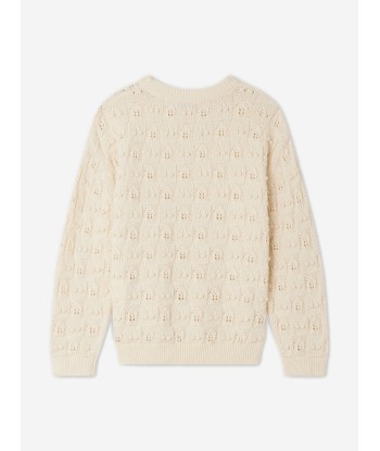 Bonpoint Girls Anumati Jumper in Ivory Amélioration de cerveau avec