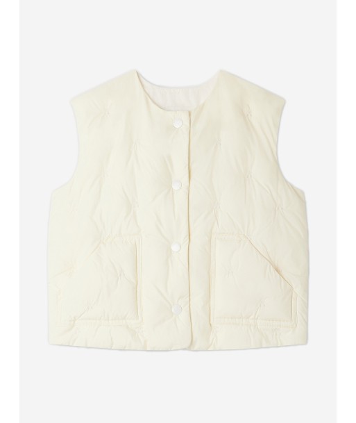 Bonpoint Girls Daila Waistcoat in Yellow store