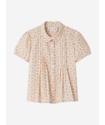 Bonpoint Girls Fiammetta Blouse in Beige 50-70% off 