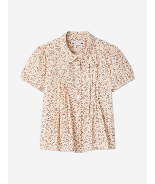 Bonpoint Girls Fiammetta Blouse in Beige 50-70% off 