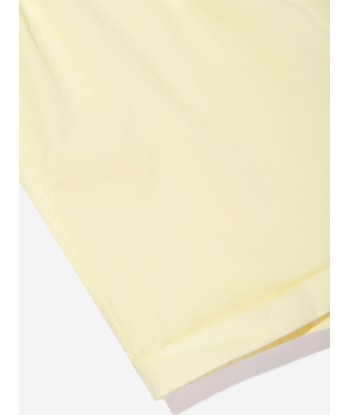 Bonpoint Baby Girls Candy Shorts in Yellow Economisez 