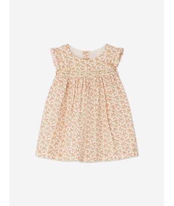 Bonpoint Baby Girls Bis Floral Dress in Beige Découvrez la collection