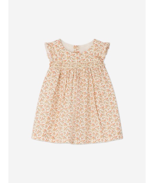 Bonpoint Baby Girls Bis Floral Dress in Beige Découvrez la collection