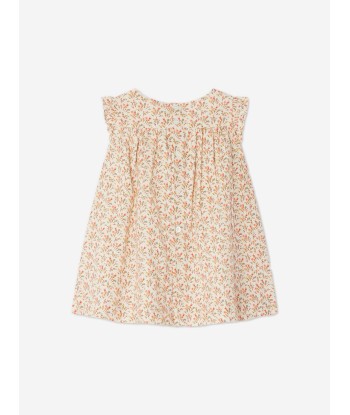 Bonpoint Baby Girls Bis Floral Dress in Beige Découvrez la collection