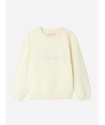 Bonpoint Girls Tayla Sweatshirt in Yellow livraison et retour toujours gratuits