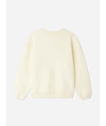 Bonpoint Girls Tayla Sweatshirt in Yellow livraison et retour toujours gratuits