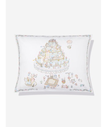 Atelier Choux Baby Satin Le Gateau Cushion Cover in Multicolour en stock