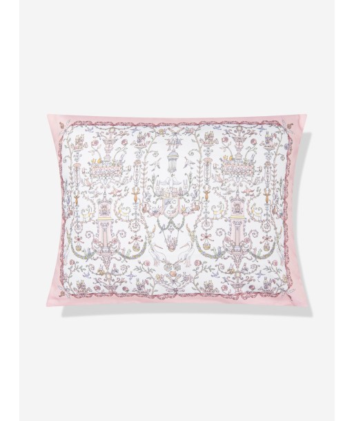 Atelier Choux Baby Girls Satin Toile De Jouy Atelier Choux & Caitlin Wilson Cushion Cover in Pink Dans la société mordern