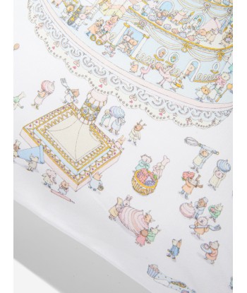 Atelier Choux Baby Satin Le Gateau Cushion Cover in Multicolour en stock