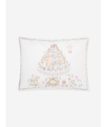 Atelier Choux Baby Satin Le Gateau Cushion Cover in Multicolour en stock