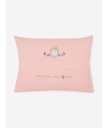 Atelier Choux Baby Girls Satin Toile De Jouy Atelier Choux & Caitlin Wilson Cushion Cover in Pink Dans la société mordern