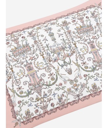 Atelier Choux Baby Girls Satin Toile De Jouy Atelier Choux & Caitlin Wilson Cushion Cover in Pink Dans la société mordern