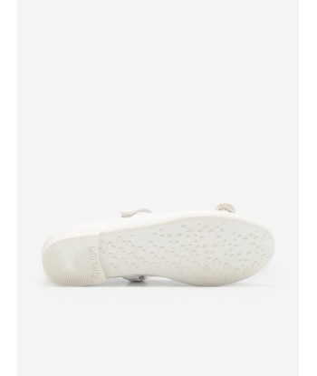 Lelli Kelly Girls Serena Ballerina Pumps in White Venez découvrir notre 