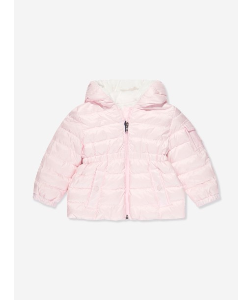 Moncler Enfant Baby Girls Down Padded Dalles Jacket in Pink de technologie