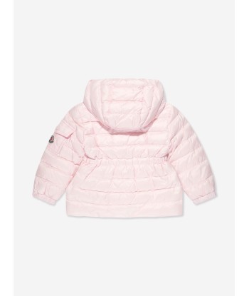 Moncler Enfant Baby Girls Down Padded Dalles Jacket in Pink de technologie