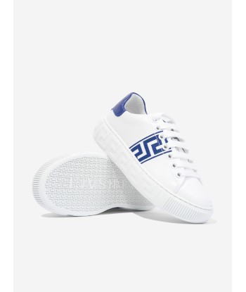 Versace Kids La Greca Trainers in White En savoir plus