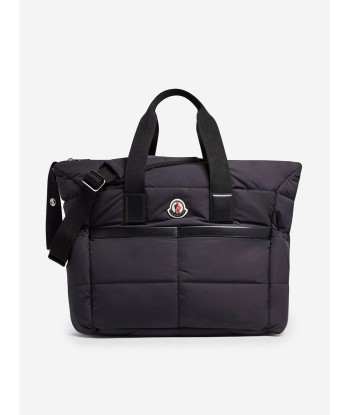 Moncler Enfant Baby Padded Changing Bag in Black (38cm) de technologie