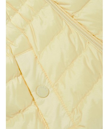 Moncler Enfant Baby Girls Down Padded Dalles Jacket in Yellow pour bénéficier 