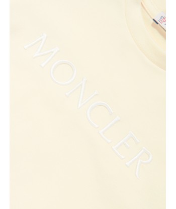 Moncler Enfant Baby Girls Logo T-Shirt in Yellow à prix réduit toute l'année