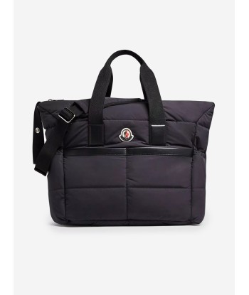 Moncler Enfant Baby Padded Changing Bag in Black (38cm) de technologie