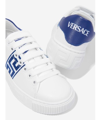 Versace Kids La Greca Trainers in White En savoir plus