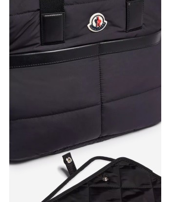 Moncler Enfant Baby Padded Changing Bag in Black (38cm) de technologie