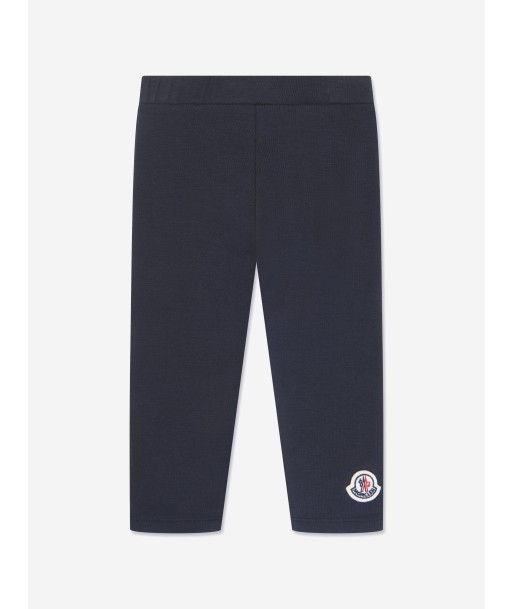 Moncler Enfant Baby Girls Logo Leggings in Navy Voir les baskets