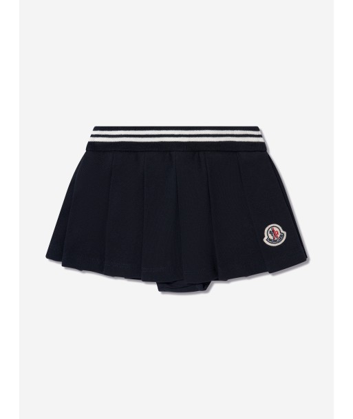 Moncler Enfant Baby Girls Logo Skirt in Navy Profitez des Offres !