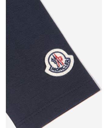 Moncler Enfant Baby Girls Logo Leggings in Navy Voir les baskets