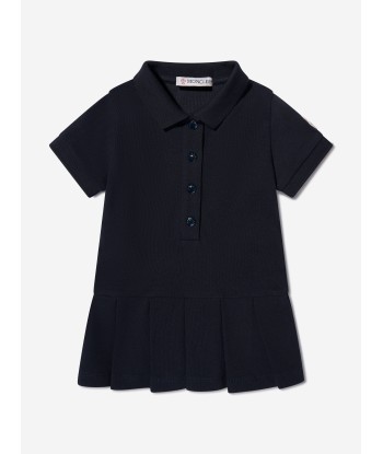 Moncler Enfant Baby Girls Tennis Bear Dress in Navy de votre