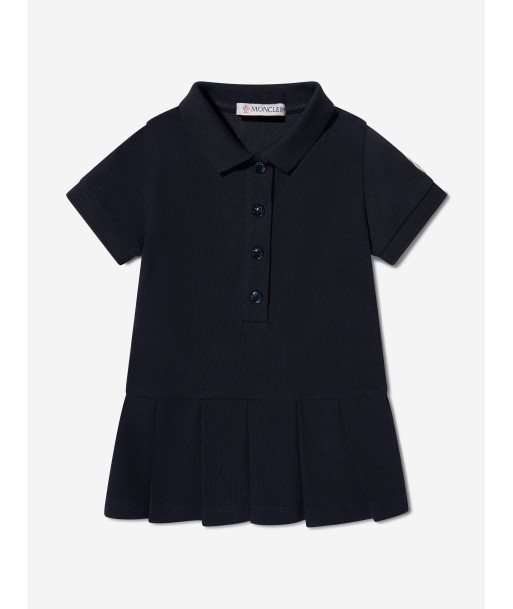 Moncler Enfant Baby Girls Tennis Bear Dress in Navy de votre