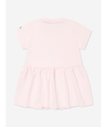 Moncler Enfant Baby Girls Tennis Bear Dress in Pink acheter en ligne