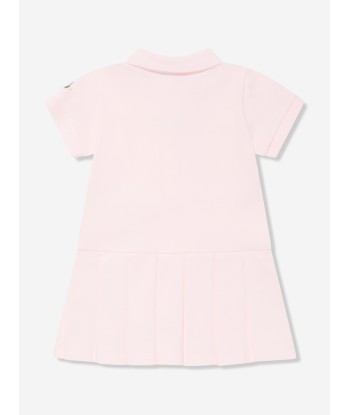 Moncler Enfant Baby Girls Branded Polo Dress in Pink vous aussi creer 