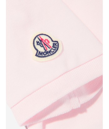 Moncler Enfant Baby Girls Branded Polo Dress in Pink vous aussi creer 