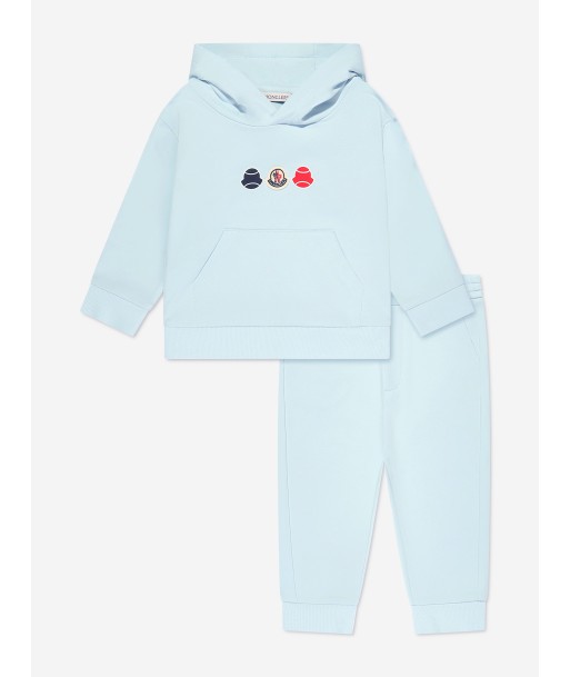 Moncler Enfant Baby Boys Logo Tracksuit in Blue suggérées chez