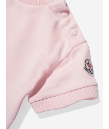 Moncler Enfant Baby Girls T-Shirt Dress in Pink Faites des économies