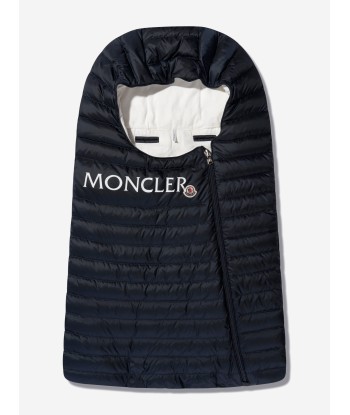 Moncler Enfant Baby Down Padded Nest in Navy Les magasins à Paris