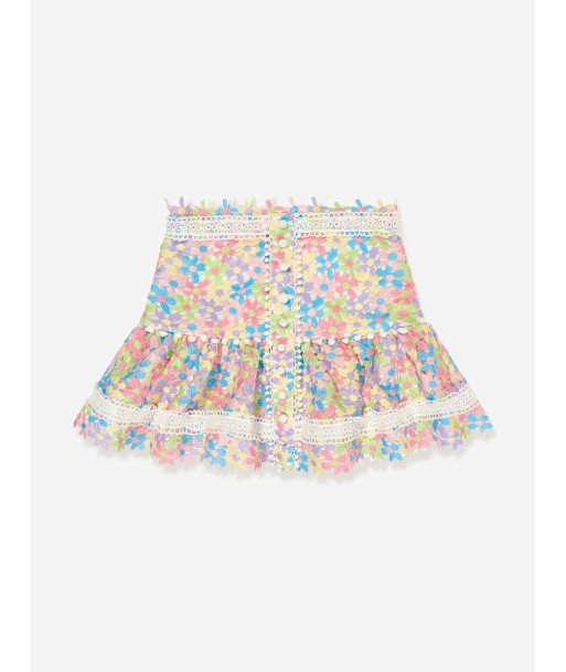 Marlo Girls Giselle Embroidered Skirt in Multicolour plus qu'un jeu 