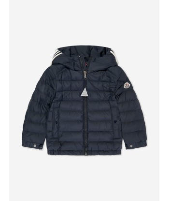 Moncler Enfant Boys Down Padded Cornour Jacket in Navy ou a consommer sur place