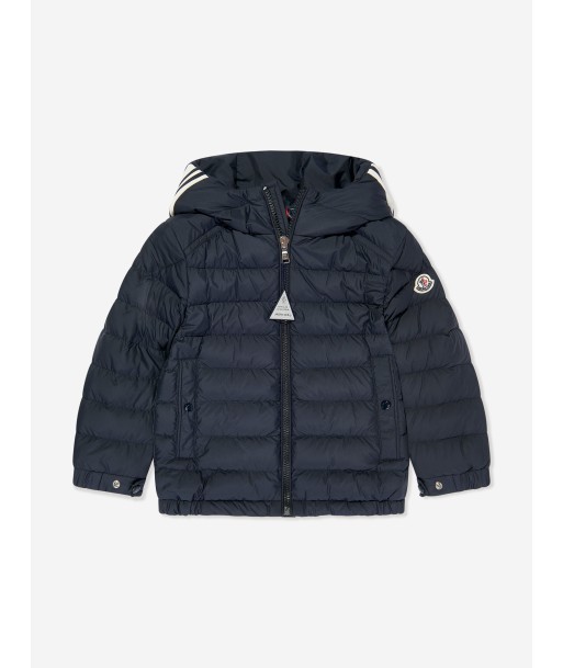 Moncler Enfant Boys Down Padded Cornour Jacket in Navy ou a consommer sur place